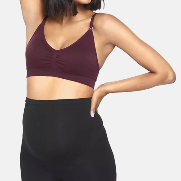 Maternity Nursing Bra seemless clipdown bra Full coverage comfort OSFM - Picture 5 of 16